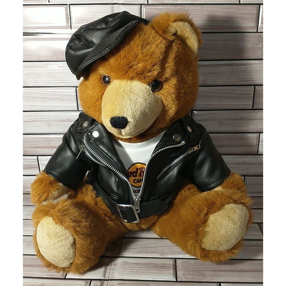 HARD ROCK CAFE PHOENIX STUFFED PLUSH HERRINGTON TEDDY BEAR LIMITED EDITION